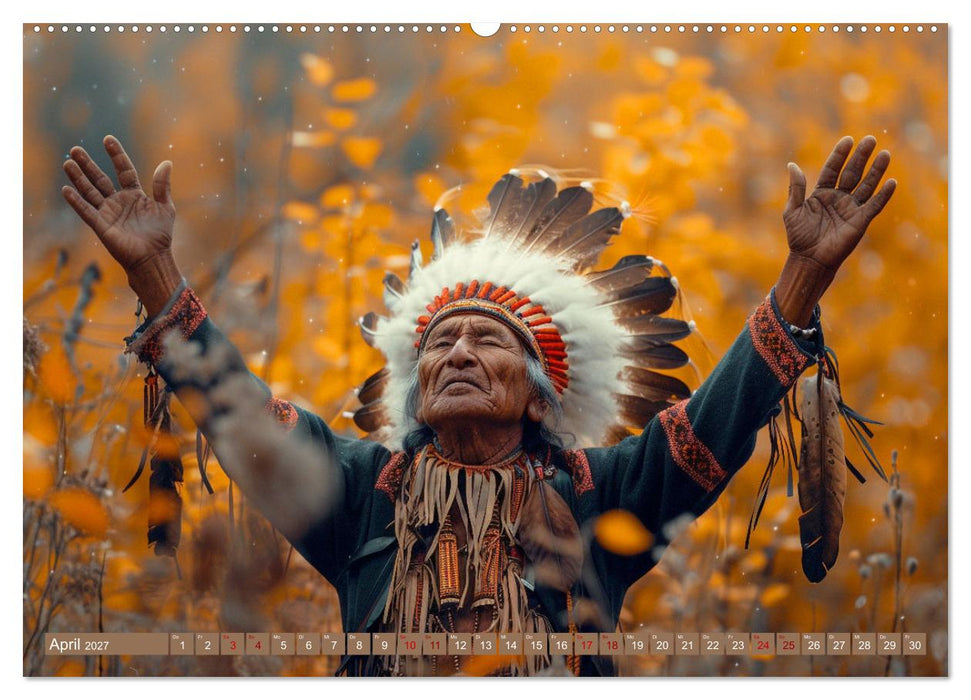 Reise mit der indianischen Seele (CALVENDO Wandkalender 2027)
