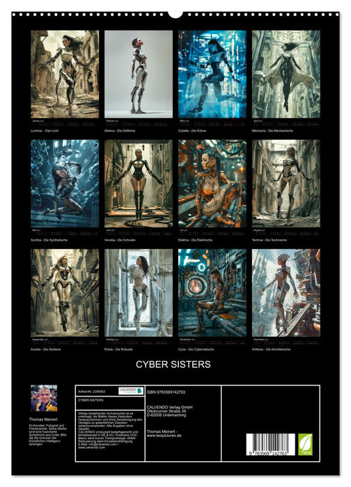 CYBER SISTERS (CALVENDO Premium Wandkalender 2027)