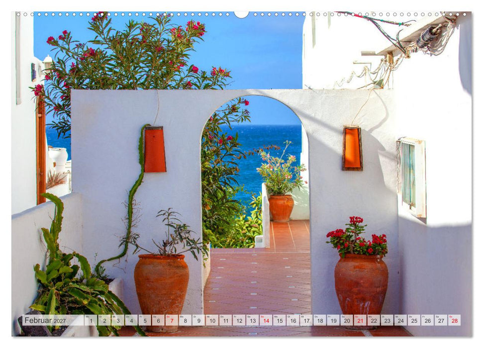 Urlaubsparadies Lanzarote (CALVENDO Wandkalender 2027)