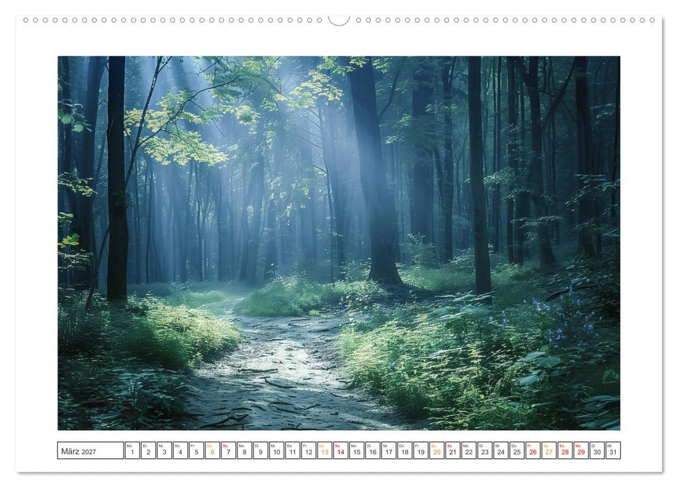 Mystische Wege (CALVENDO Premium Wandkalender 2027)