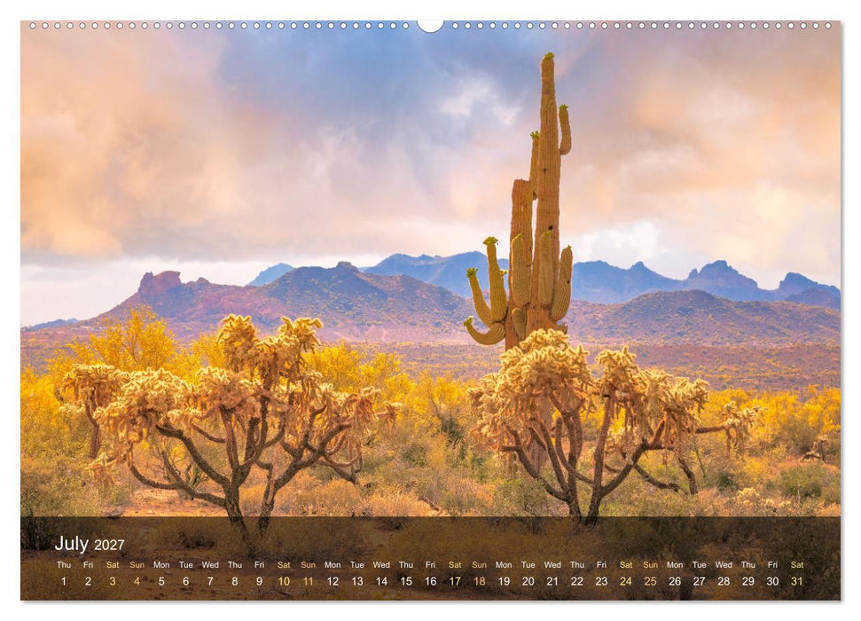USA the wonderful Southwest (CALVENDO Premium-Calendar 2027)