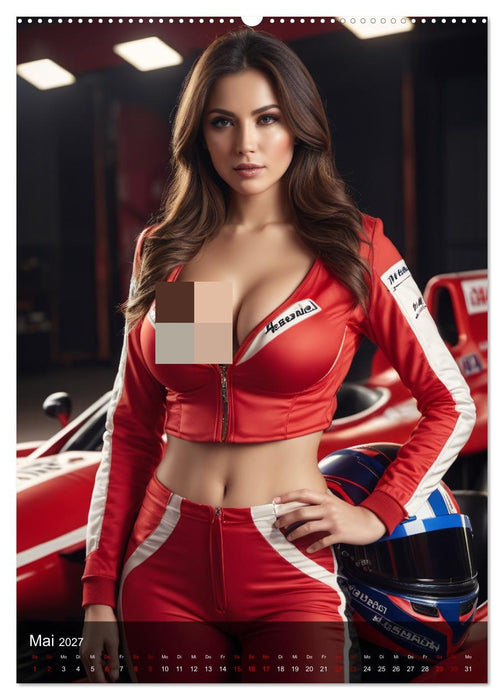 Racing Girls (CALVENDO Wandkalender 2027)