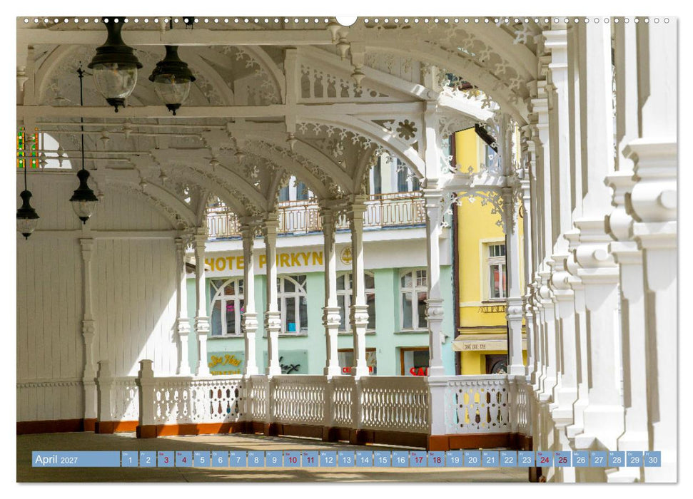 Karlovy Vary - Stadt der heilenden Quellen (CALVENDO Wandkalender 2027)