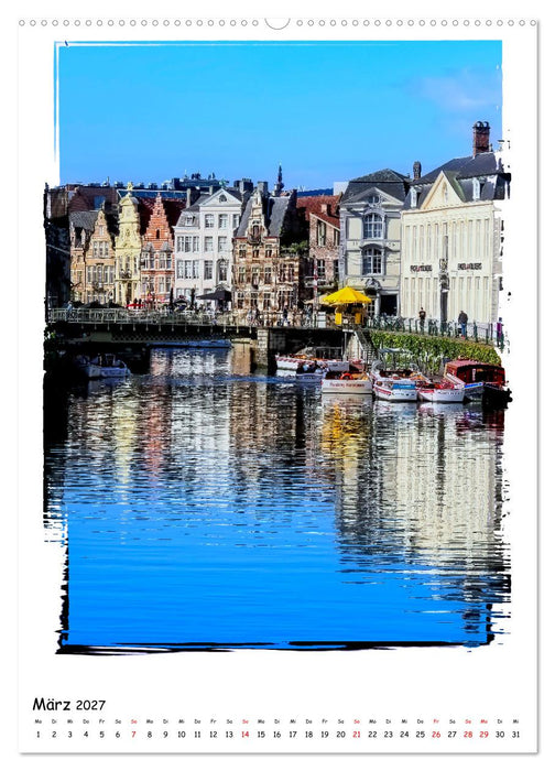 Gent Flanderns Perle (CALVENDO Premium Wandkalender 2027)