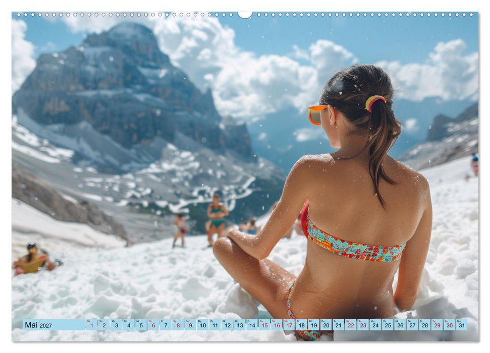 Eisbaden (CALVENDO Wandkalender 2027)