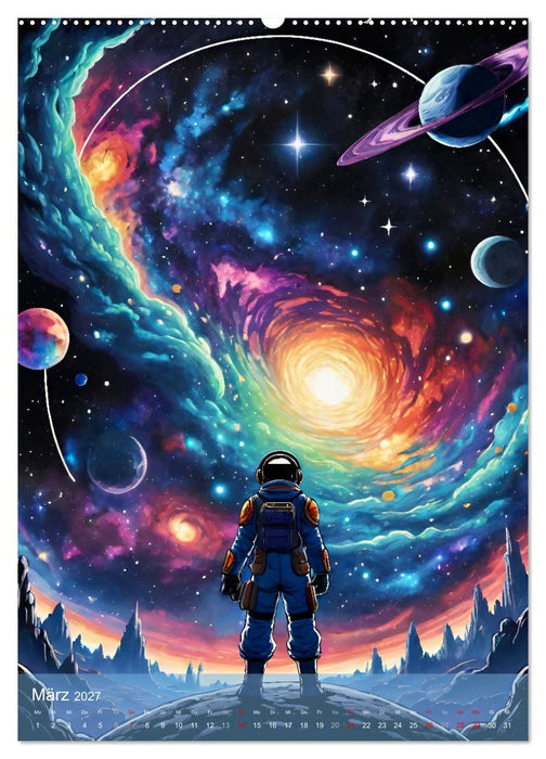 Weltraumträume (CALVENDO Wandkalender 2027)