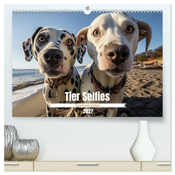 Tier Selfies (CALVENDO Premium Wandkalender 2027)