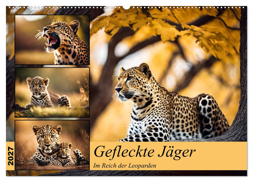 Gefleckte Jäger (CALVENDO Wandkalender 2027)
