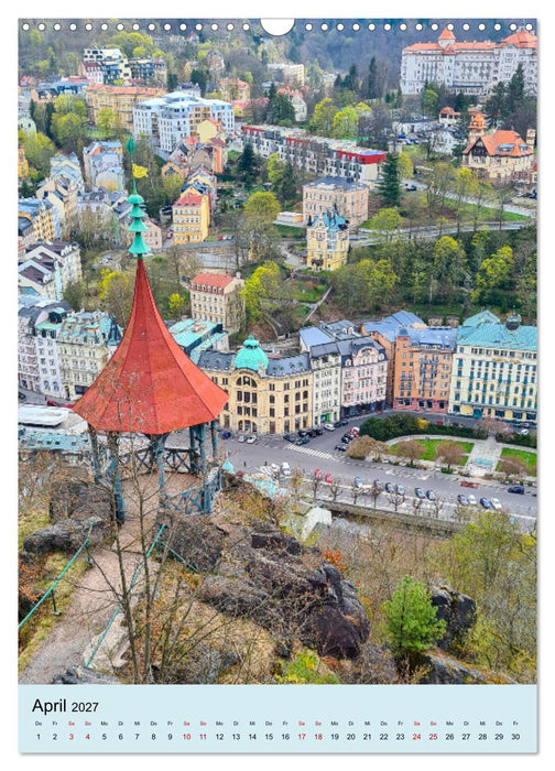Spaziergang durch Karlovy Vary (CALVENDO Wandkalender 2027)