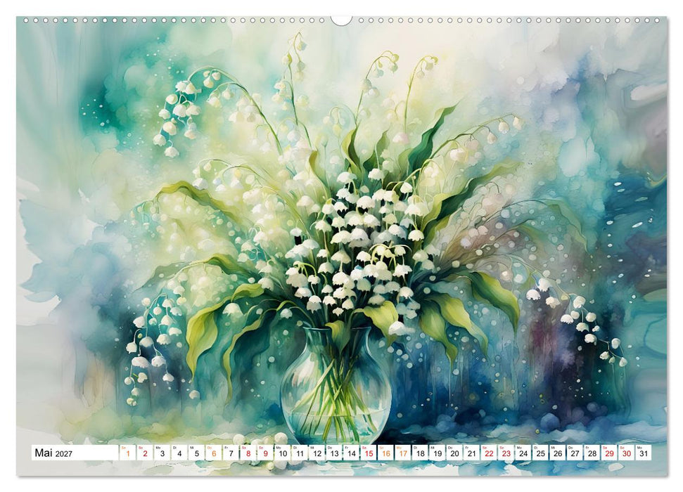Blumenbuketts (CALVENDO Premium Wandkalender 2027)