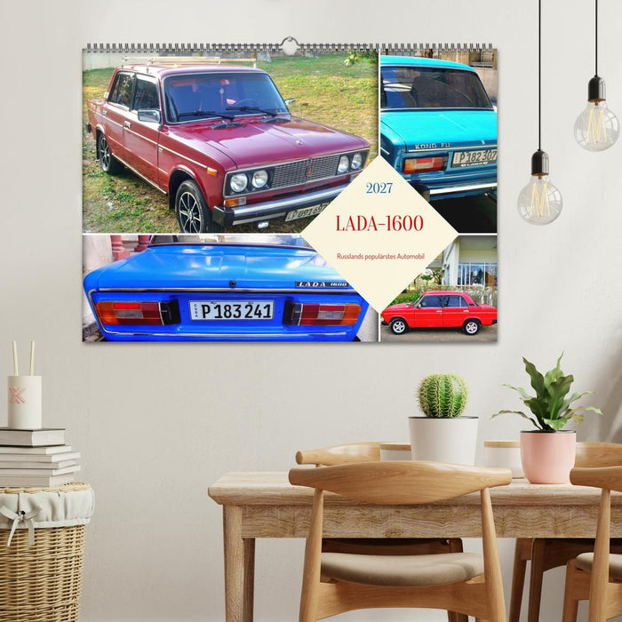 LADA-1600 - Russlands populärstes Automobil (CALVENDO Wandkalender 2027)