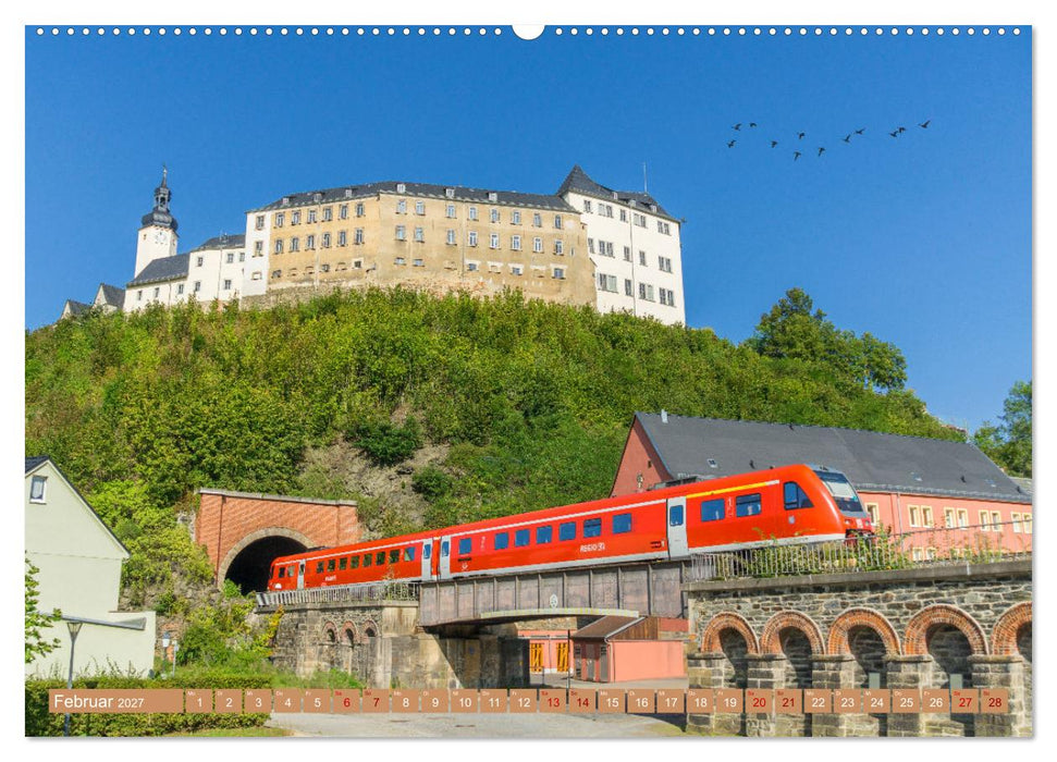 Greiz - Perle an der weißen Elster in Thüringen (CALVENDO Wandkalender 2027)