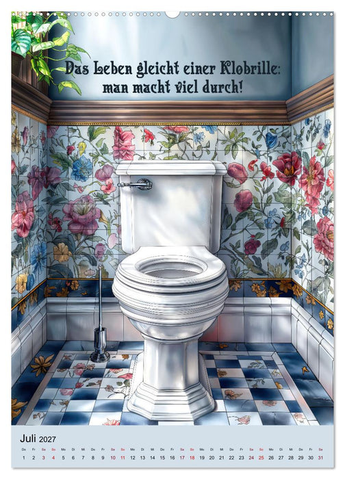 Klosprüche (CALVENDO Premium Wandkalender 2027)
