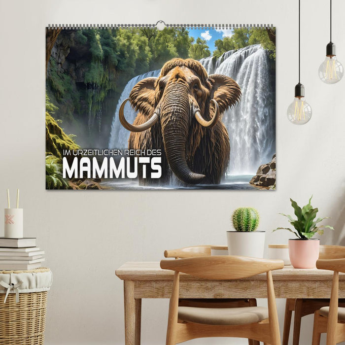 Im urzeitlichen Reich des Mammuts (CALVENDO Wandkalender 2027)