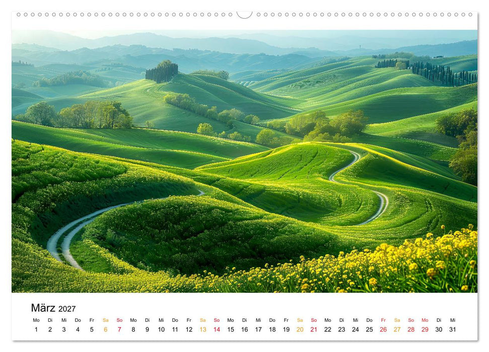 Straßen und Wege (CALVENDO Wandkalender 2027)