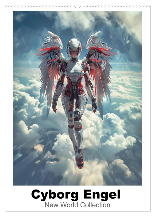 Cyborg Engel (CALVENDO Wandkalender 2027)
