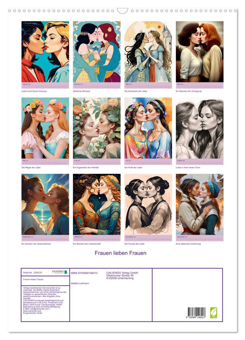 Frauen lieben Frauen (CALVENDO Wandkalender 2027)