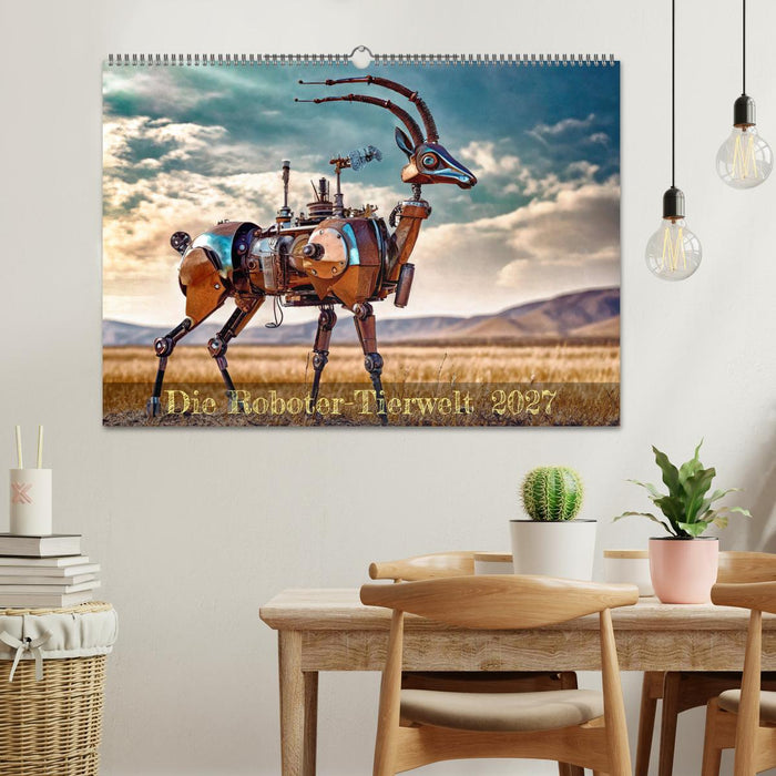 Die Roboter-Tierwelt (CALVENDO Wandkalender 2027)