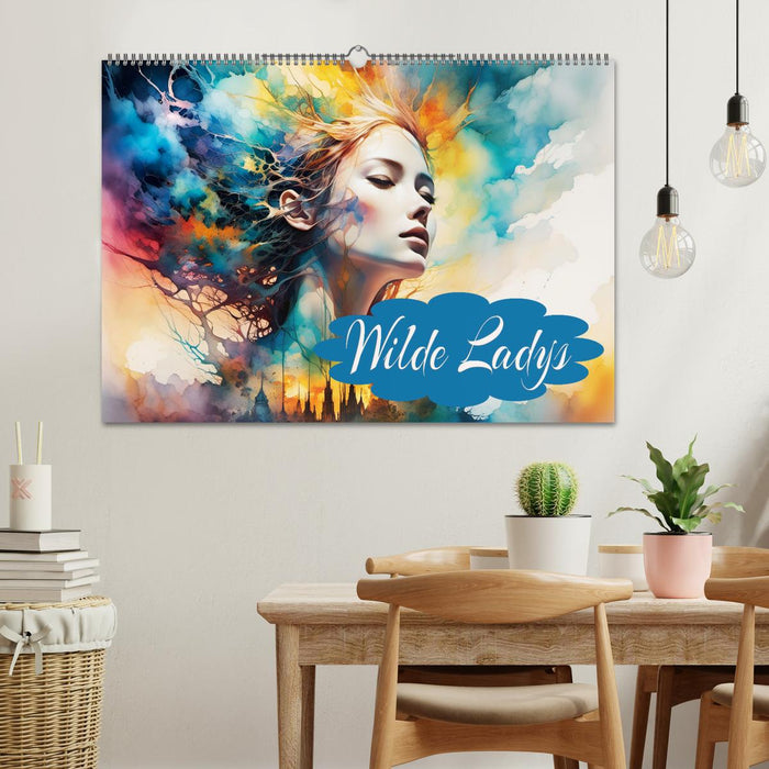 Wilde Ladys (CALVENDO Wandkalender 2027)