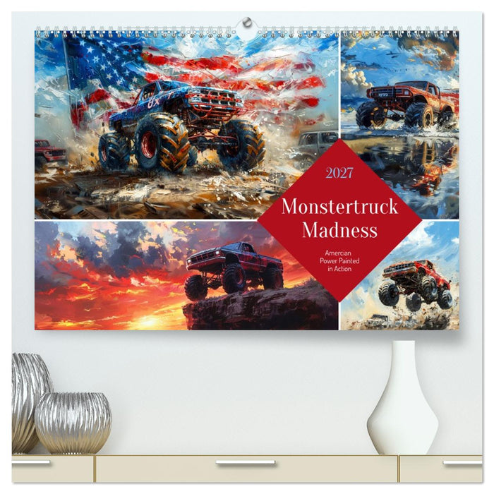 Monstertruck Madness (CALVENDO Premium-Calendar 2027)