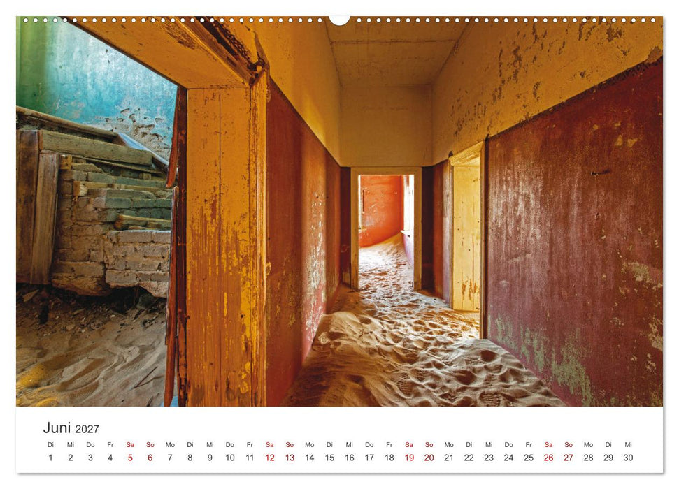 Kolmannskuppe Die Geisterstadt in der Sandwüste (CALVENDO Wandkalender 2027)