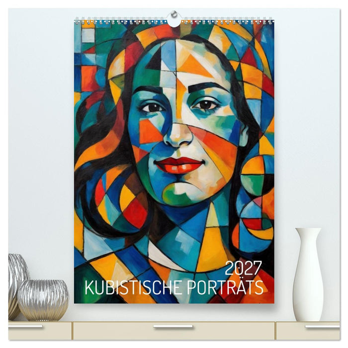 Kubistische Porträts (CALVENDO Premium Wandkalender 2027)