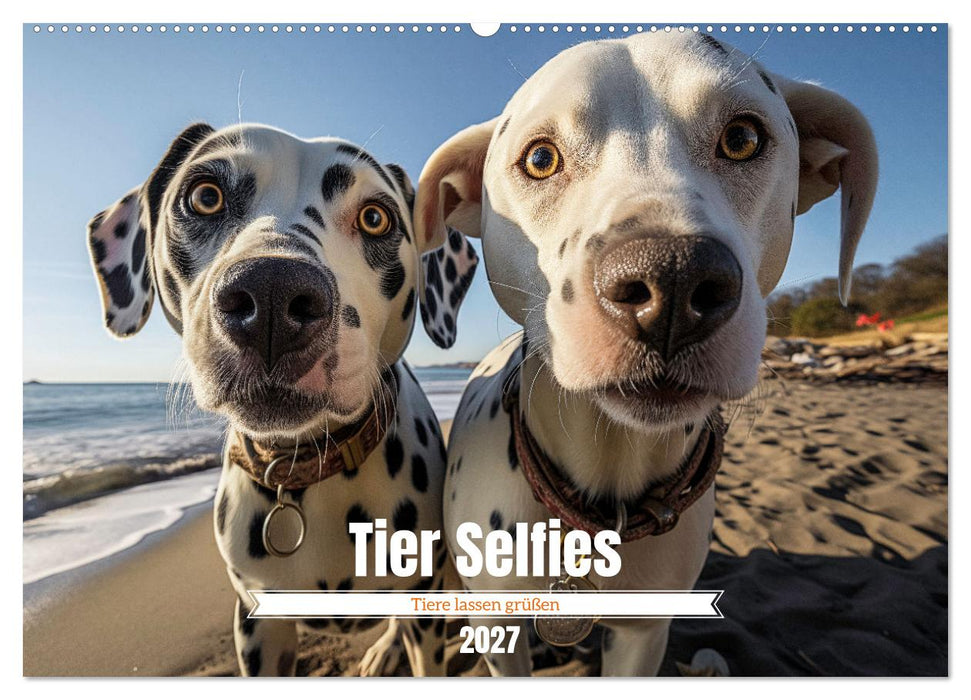 Tier Selfies (CALVENDO Wandkalender 2027)