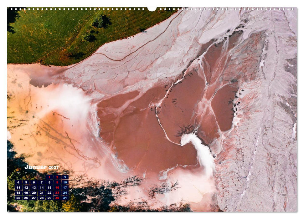 ABOVE - Die Welt von oben in ihrer abstraktesten Form (CALVENDO Wandkalender 2027)