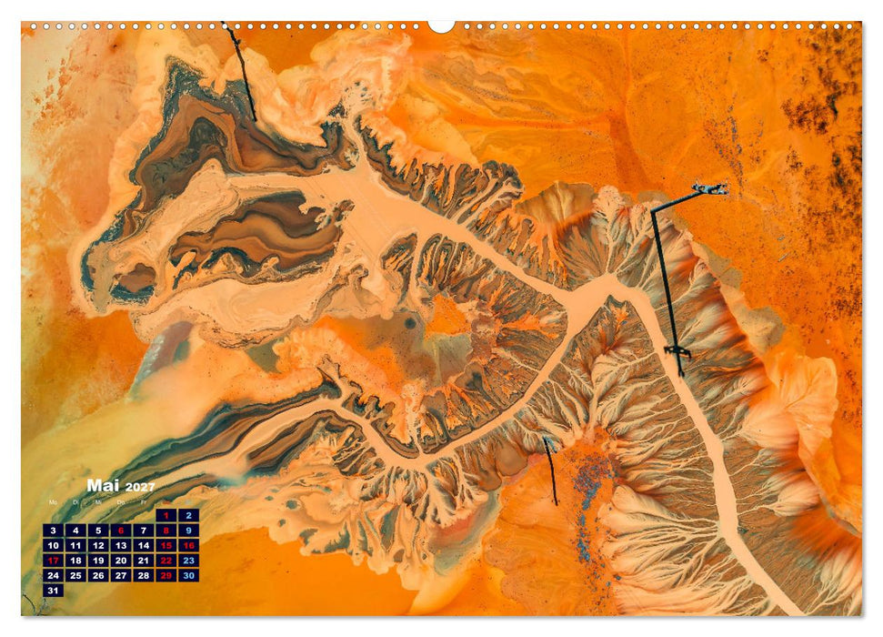 ABOVE - Die Welt von oben in ihrer abstraktesten Form (CALVENDO Wandkalender 2027)