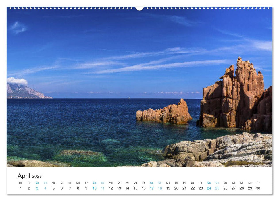 Sardinien - Impressionen Einer Mittelmeerperle (CALVENDO Premium Wandkalender 2027)