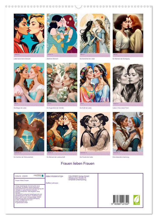 Frauen lieben Frauen (CALVENDO Premium Wandkalender 2027)