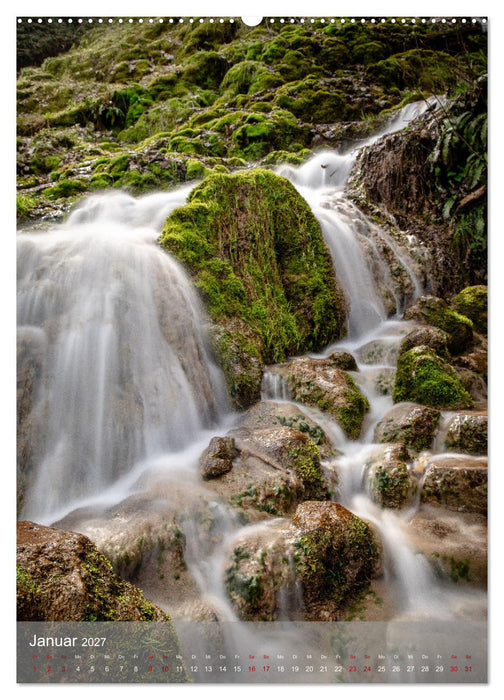 Bad Urach Wasserfälle (CALVENDO Premium Wandkalender 2027)