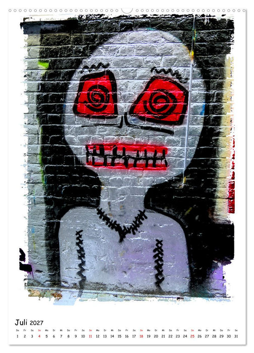 Street Art in Gent (CALVENDO Premium Wandkalender 2027)