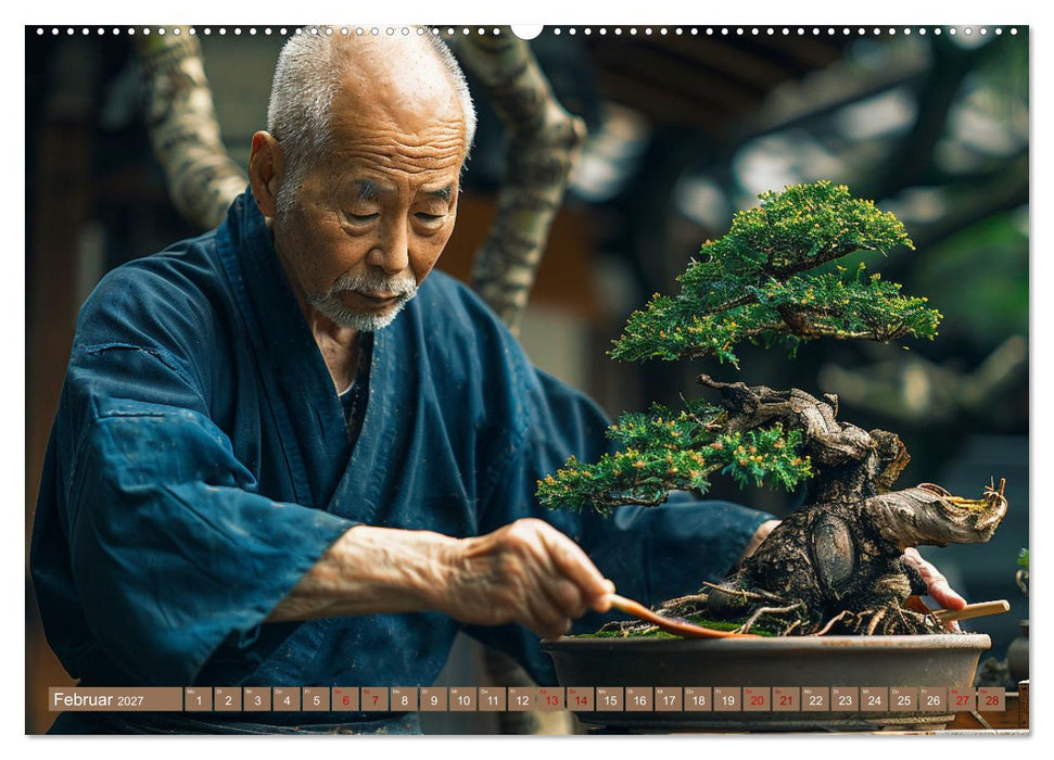 Bonsai meditativ (CALVENDO Premium Wandkalender 2027)