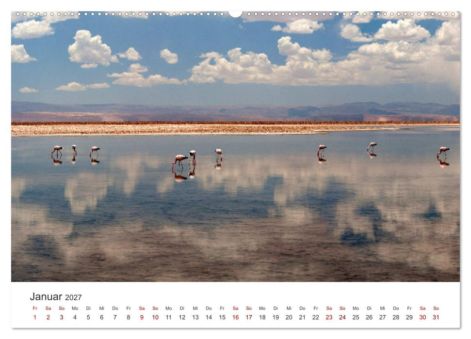 Die Farben der Anden - Argentinien und Chile (CALVENDO Wandkalender 2027)