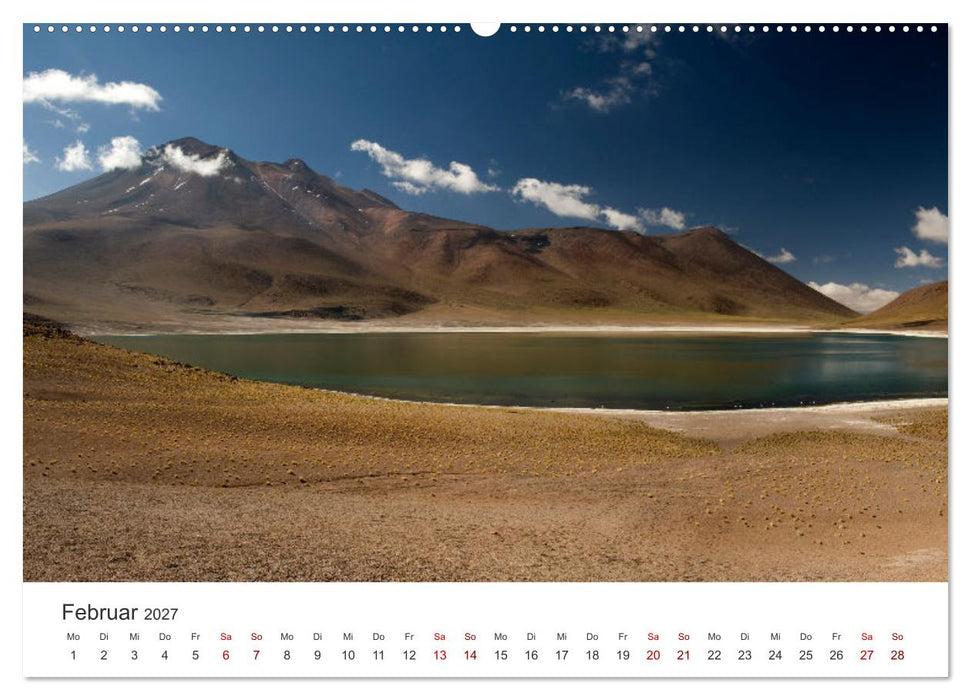 Die Farben der Anden - Argentinien und Chile (CALVENDO Wandkalender 2027)