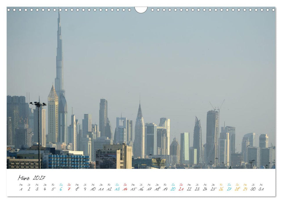 Dubai, die Stadt der Superlative. (CALVENDO Wandkalender 2027)