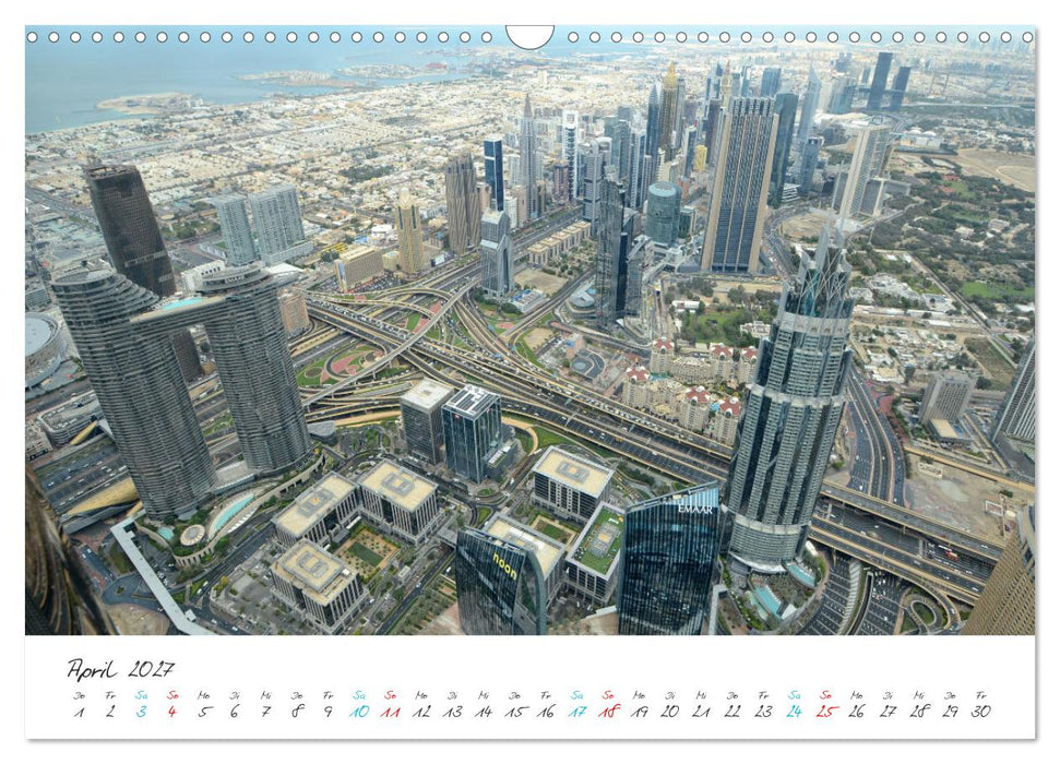 Dubai, die Stadt der Superlative. (CALVENDO Wandkalender 2027)