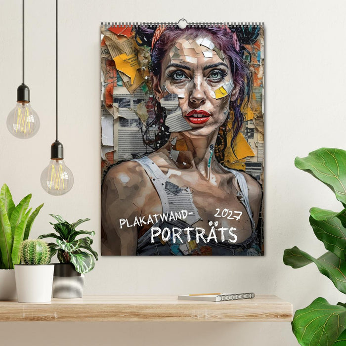 Plakatwand-Porträts (CALVENDO Wandkalender 2027)