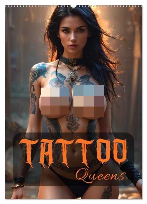 Tattoo Queens (CALVENDO Wandkalender 2027)