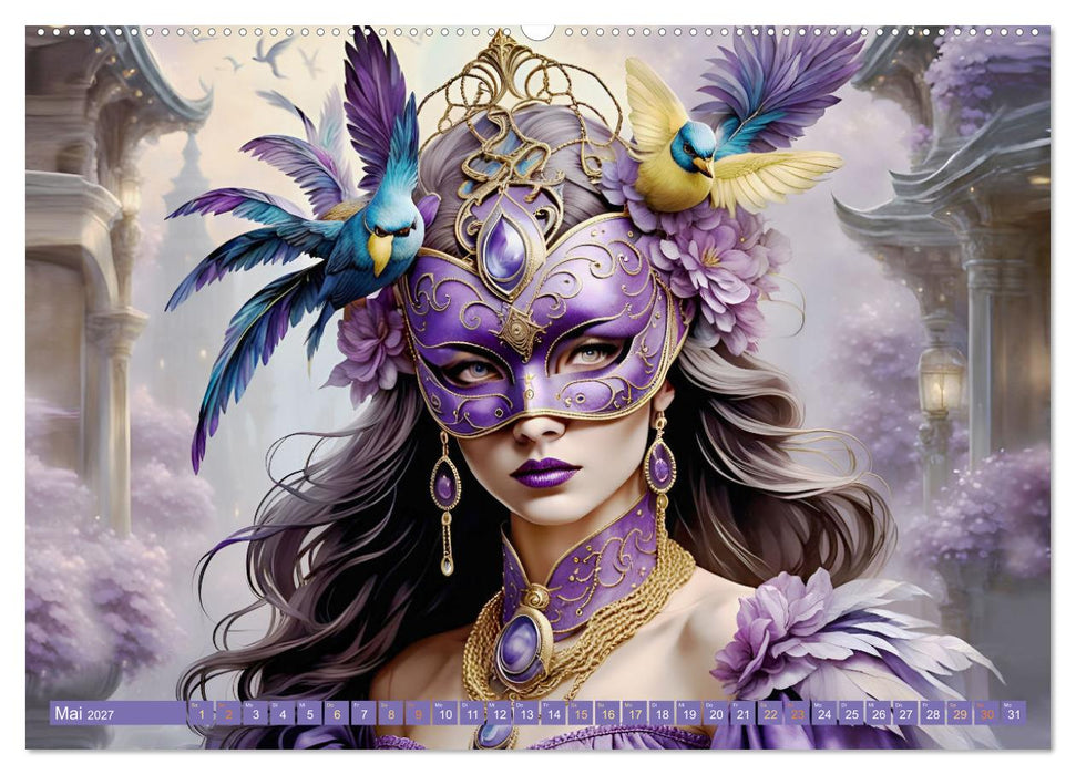 Maskerade Deluxe (CALVENDO Wandkalender 2027)