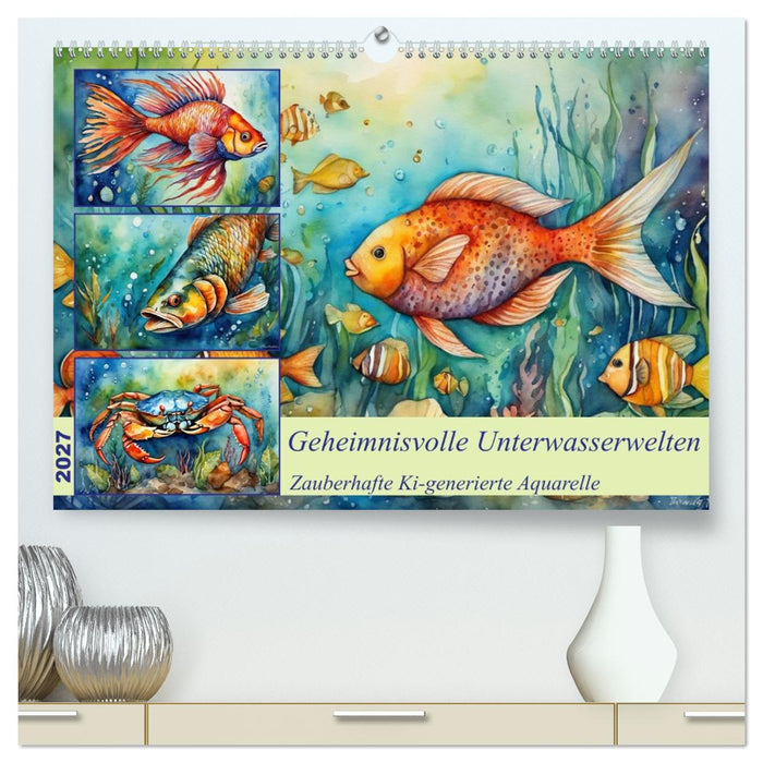 Geheimnisvolle Unterwasserwelten (CALVENDO Premium Wandkalender 2027)