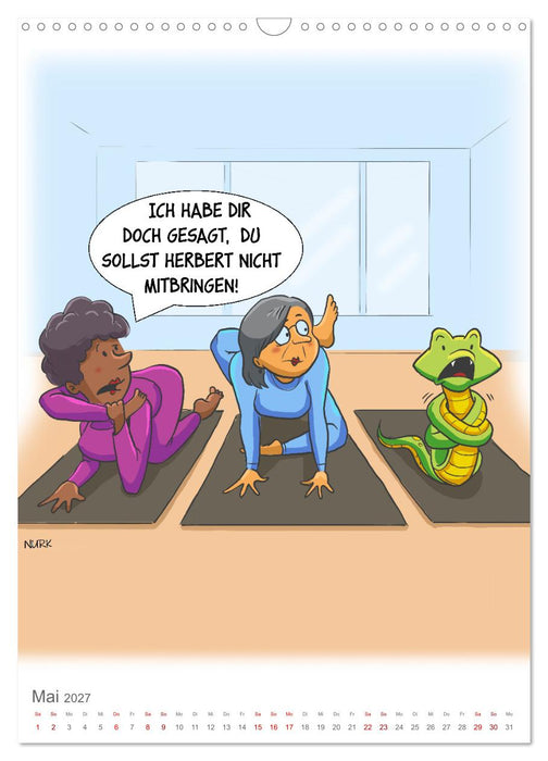 Okay, Boomer - Cartoons (CALVENDO Wandkalender 2027)