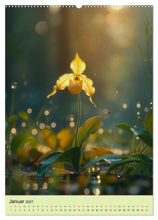 Orchideen Poesie (CALVENDO Premium Wandkalender 2027)