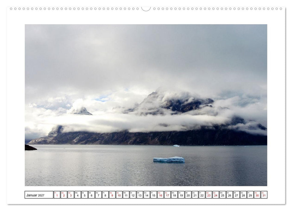 Grönland - eisige Landschaften im Prins Christian Sund (CALVENDO Wandkalender 2027)