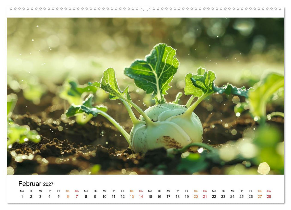 Gemüse für Gourmets (CALVENDO Wandkalender 2027)