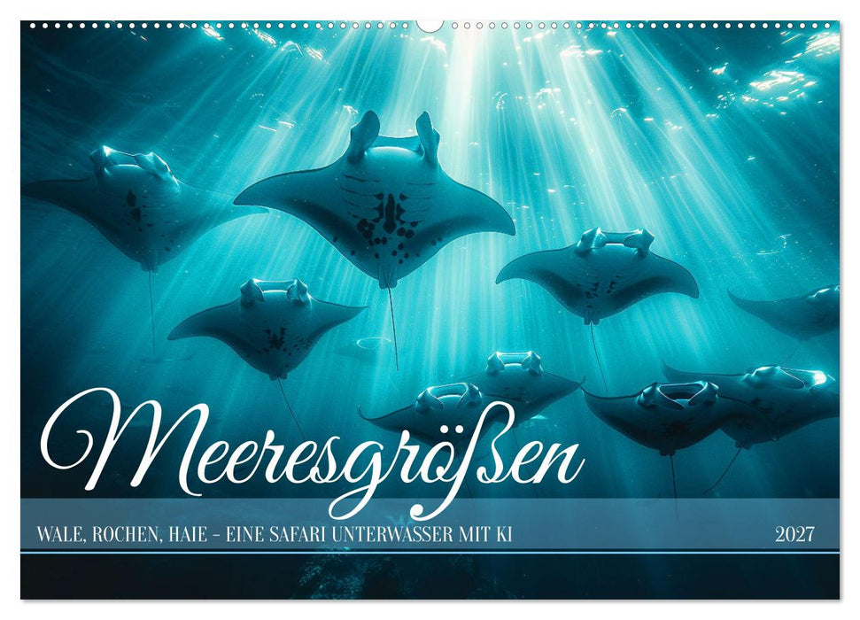 Meeresgrößen (CALVENDO Wandkalender 2027)