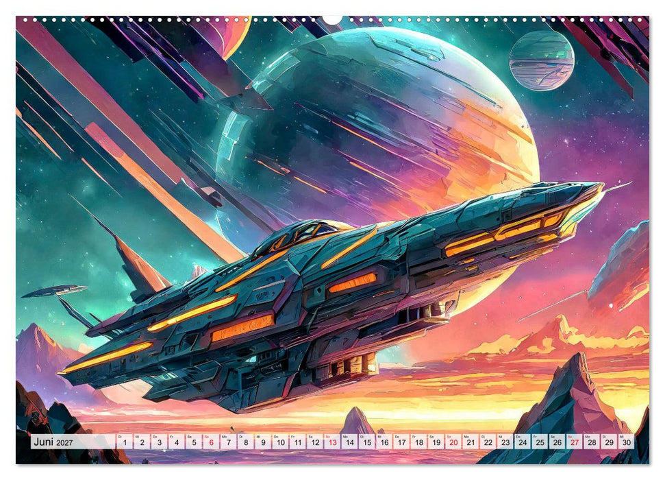 Motoren-Panorama (CALVENDO Wandkalender 2027)