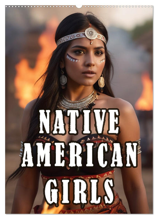 Native American Girls (CALVENDO Wandkalender 2027)