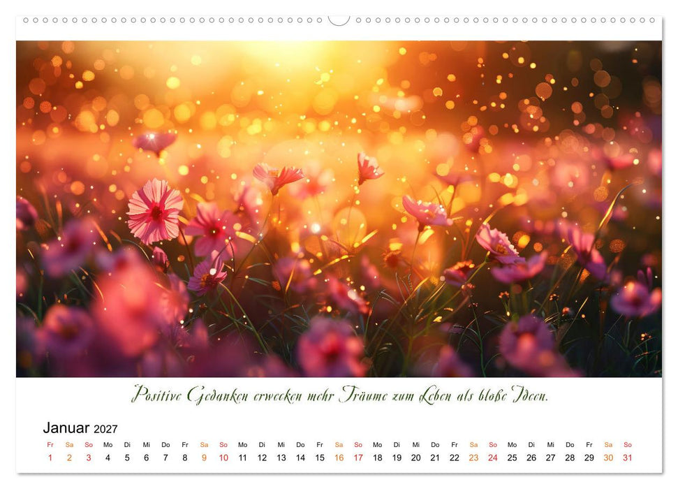Freu Dich Motivations-Kalender (CALVENDO Premium Wandkalender 2027)